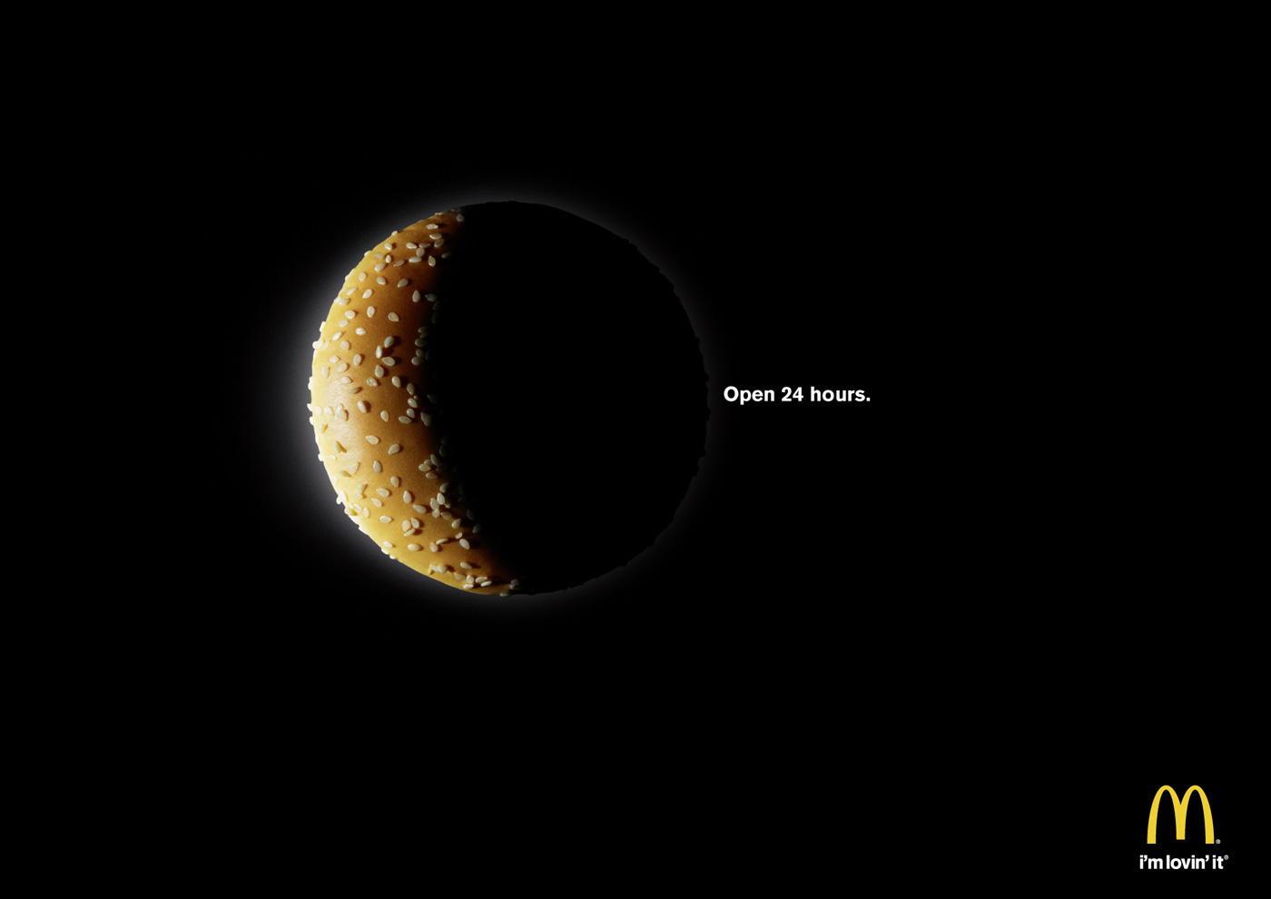 McDonald's Print Advert By Heye Open 24 hours Ads of the World™