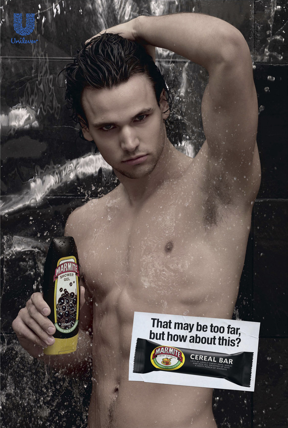 Marmite Print Advert By DDB Shower Gel Ads of the World™