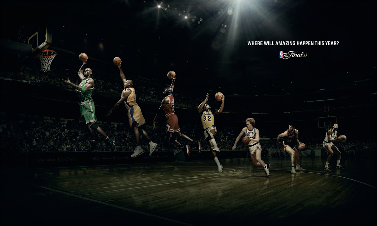NBA Print Advert By Goodby Silverstein & Partners The Finals Ads of