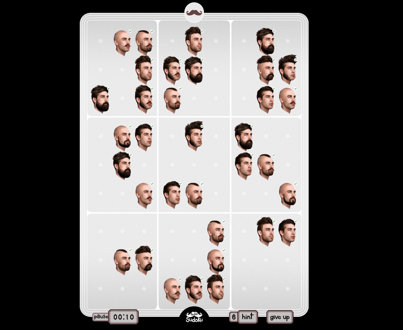 Wilkinson Digital Advert By JWT Hipster Sudoku Ads Of The World 
