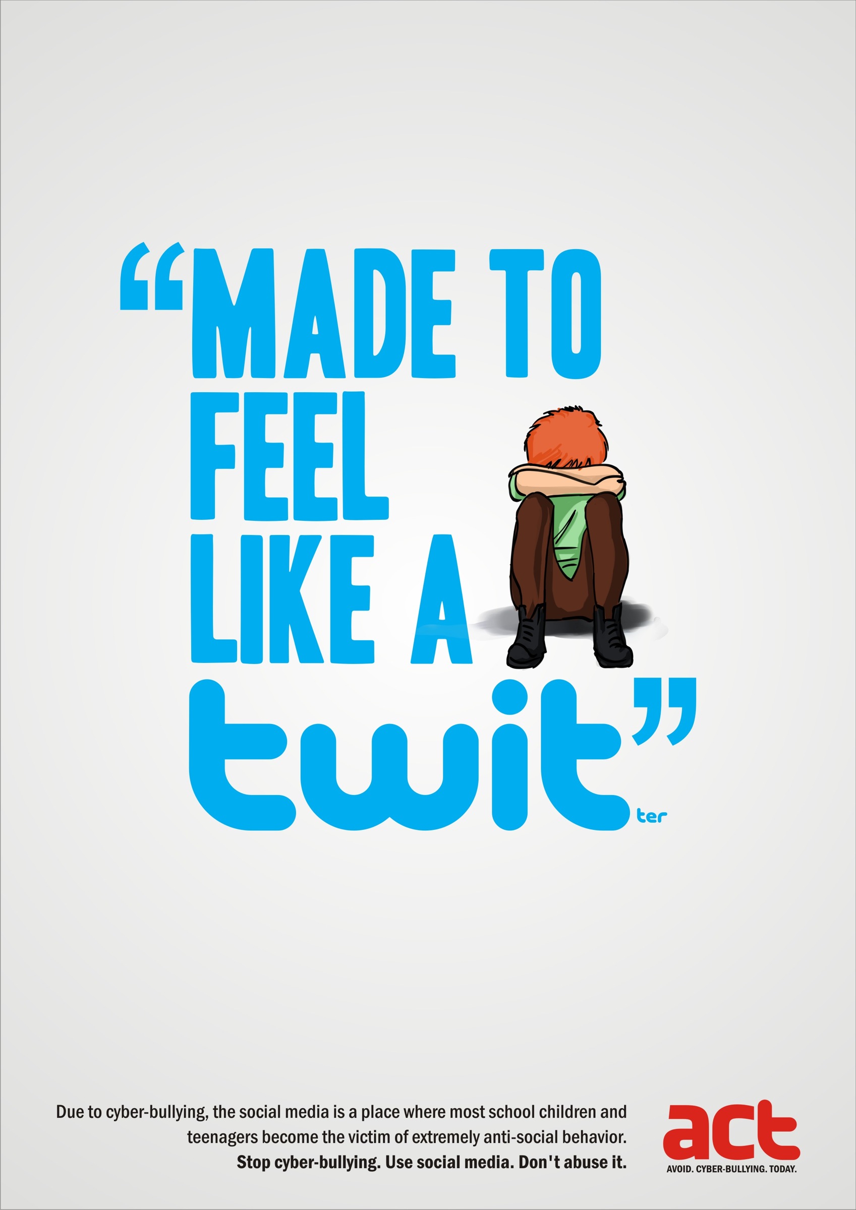 ACT Print Advert By Bells & Whistles Twitter Ads of the World™