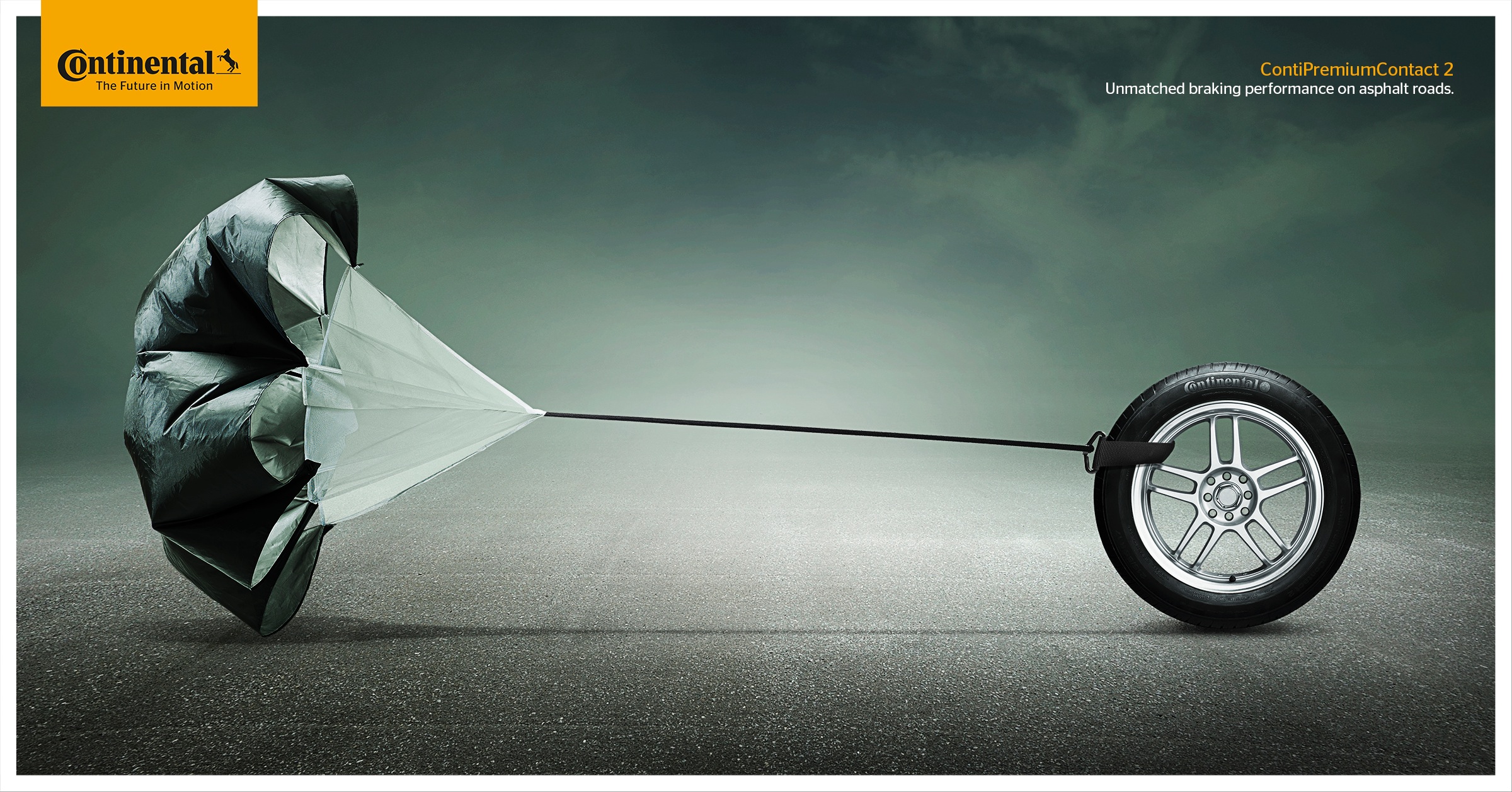 Continental Print Advert By Havas Brake Asphalt Ads of the World™