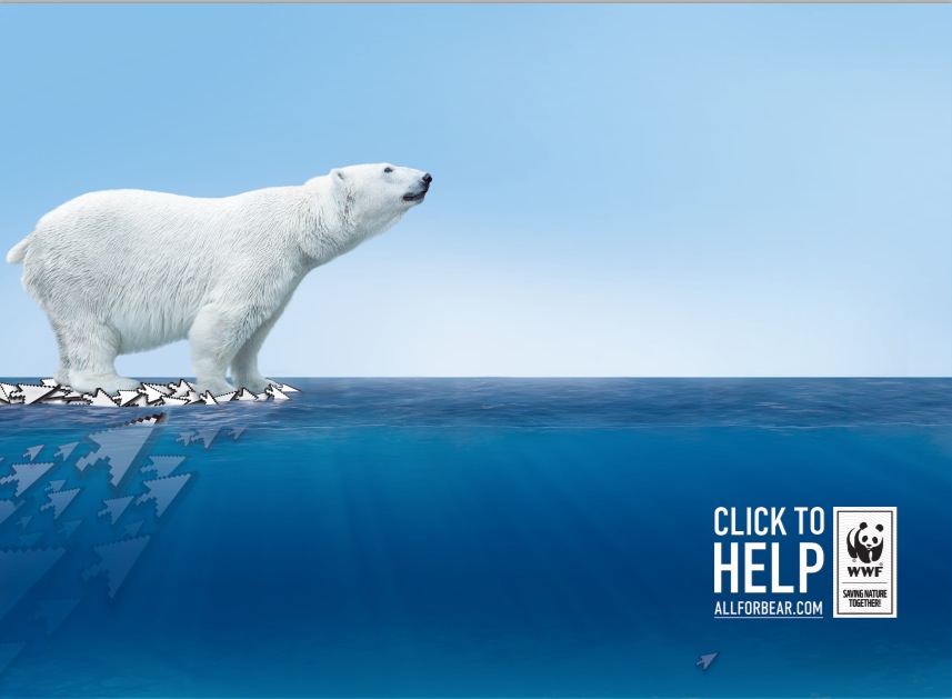 WWF Digital Advert By BBDO: Click for help | Ads of the World™