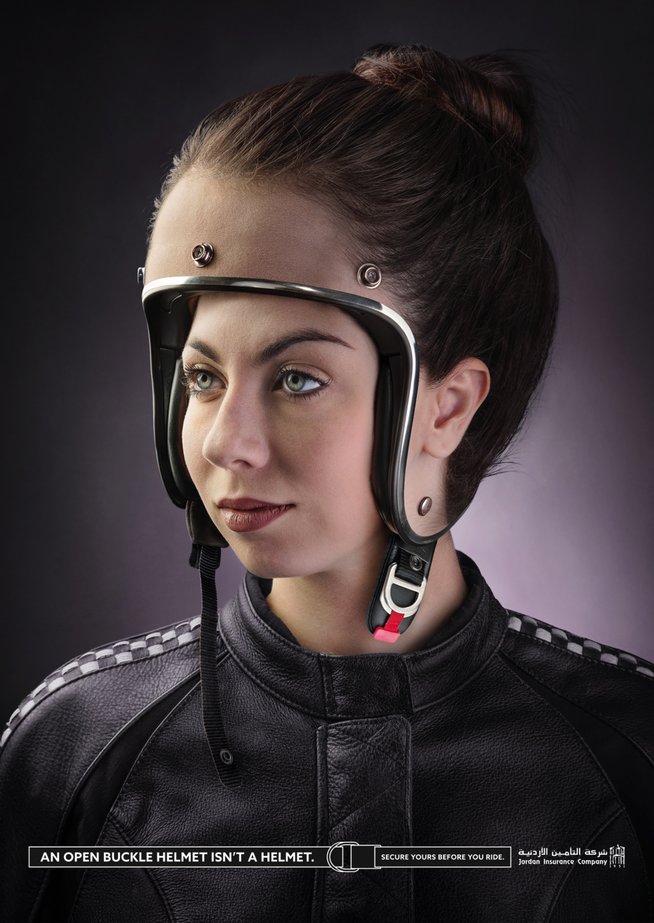 Jordan Insurance Company Print Advert By Y&R Helmet, 2 Jordan Insurance Company Print Advert By Y&R Helmet, 2