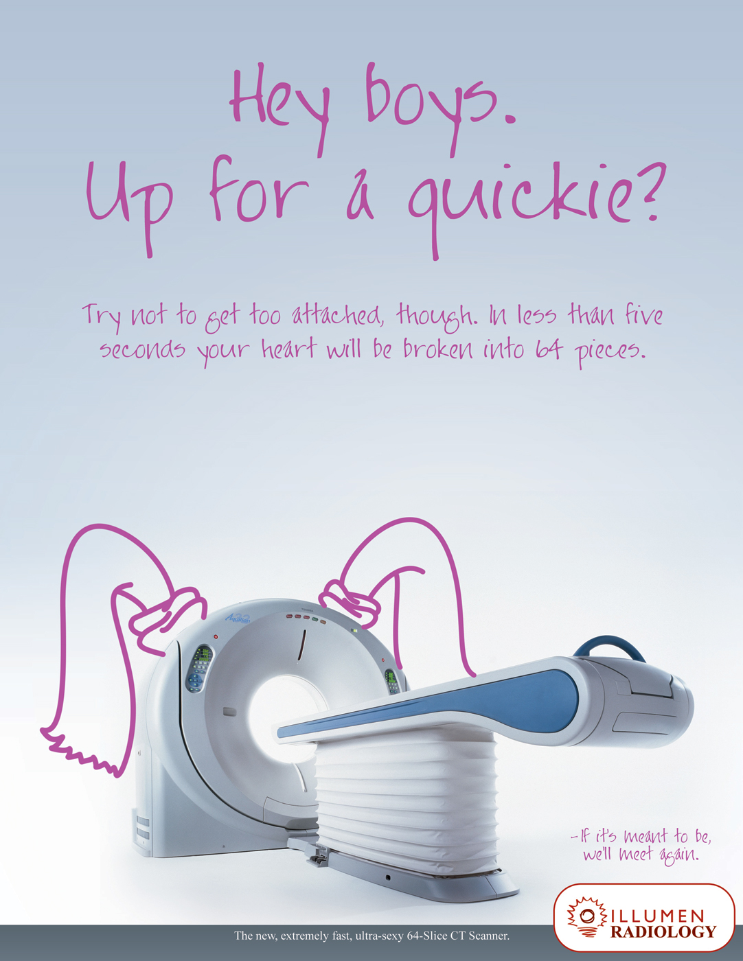 Illumen Radiology Print Advert By Isix Creative Quicky Ads of the World™