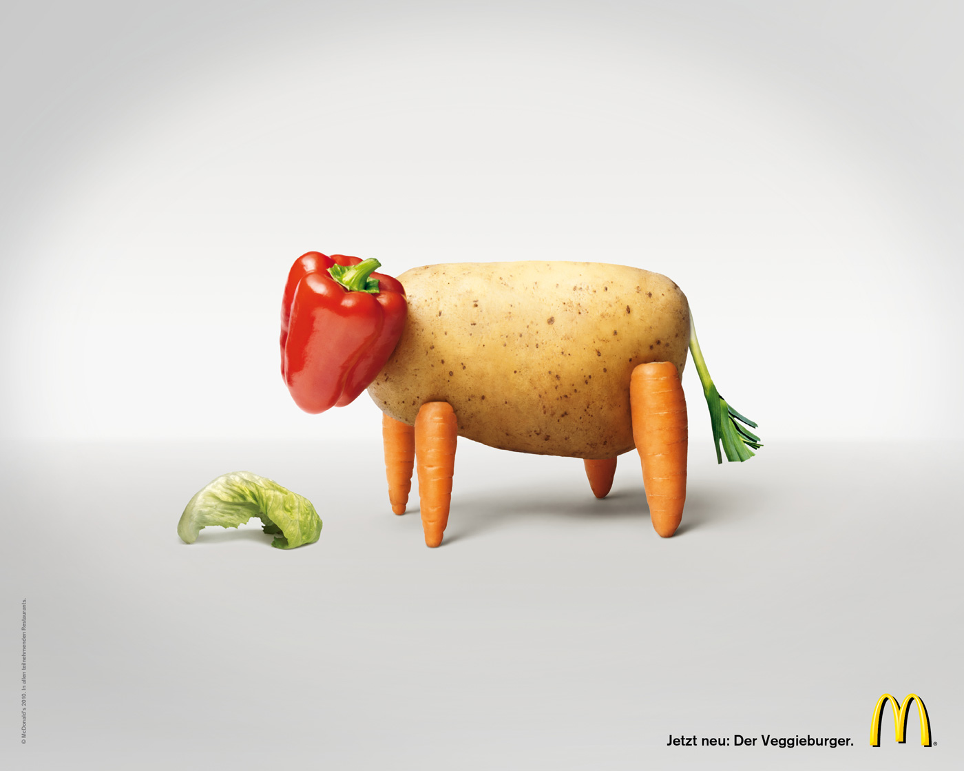 McDonald's Print Advert By Neue Lgk Veggieburger Ads of the World™