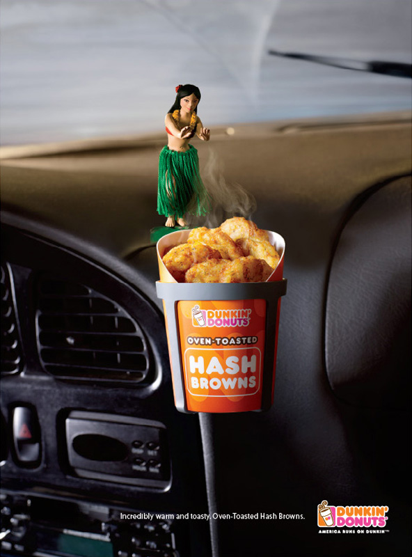 Dunkin' Donuts Print Advert By Hill Holliday: Hula  Ads 