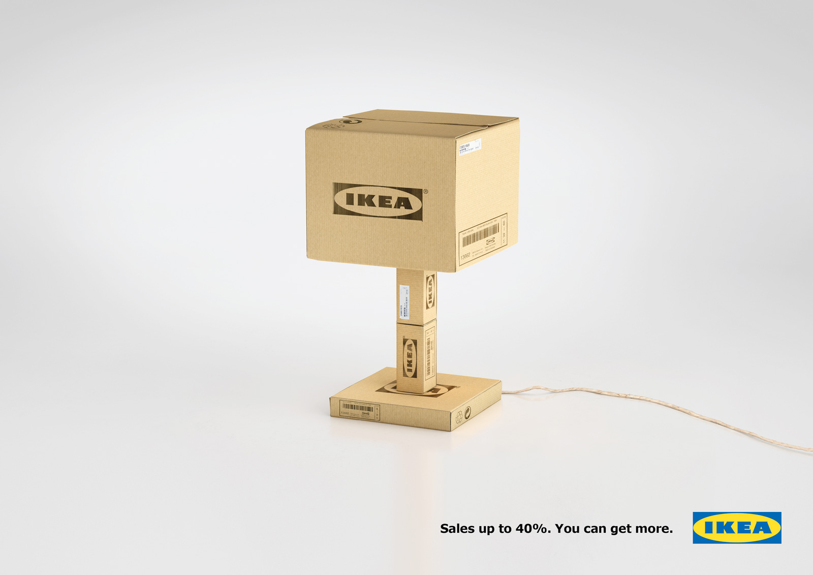 IKEA Print Advert By Auge Sales, Lamp Ads of the World™