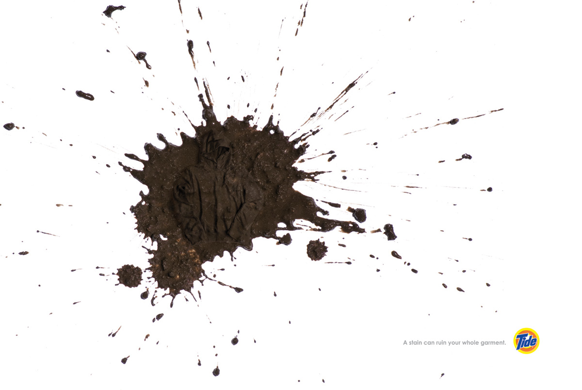 Tide Print Advert By Saatchi & Saatchi: Mud | Ads of the Tide Print Advert By Saatchi & Saatchi: Mud | Ads of the