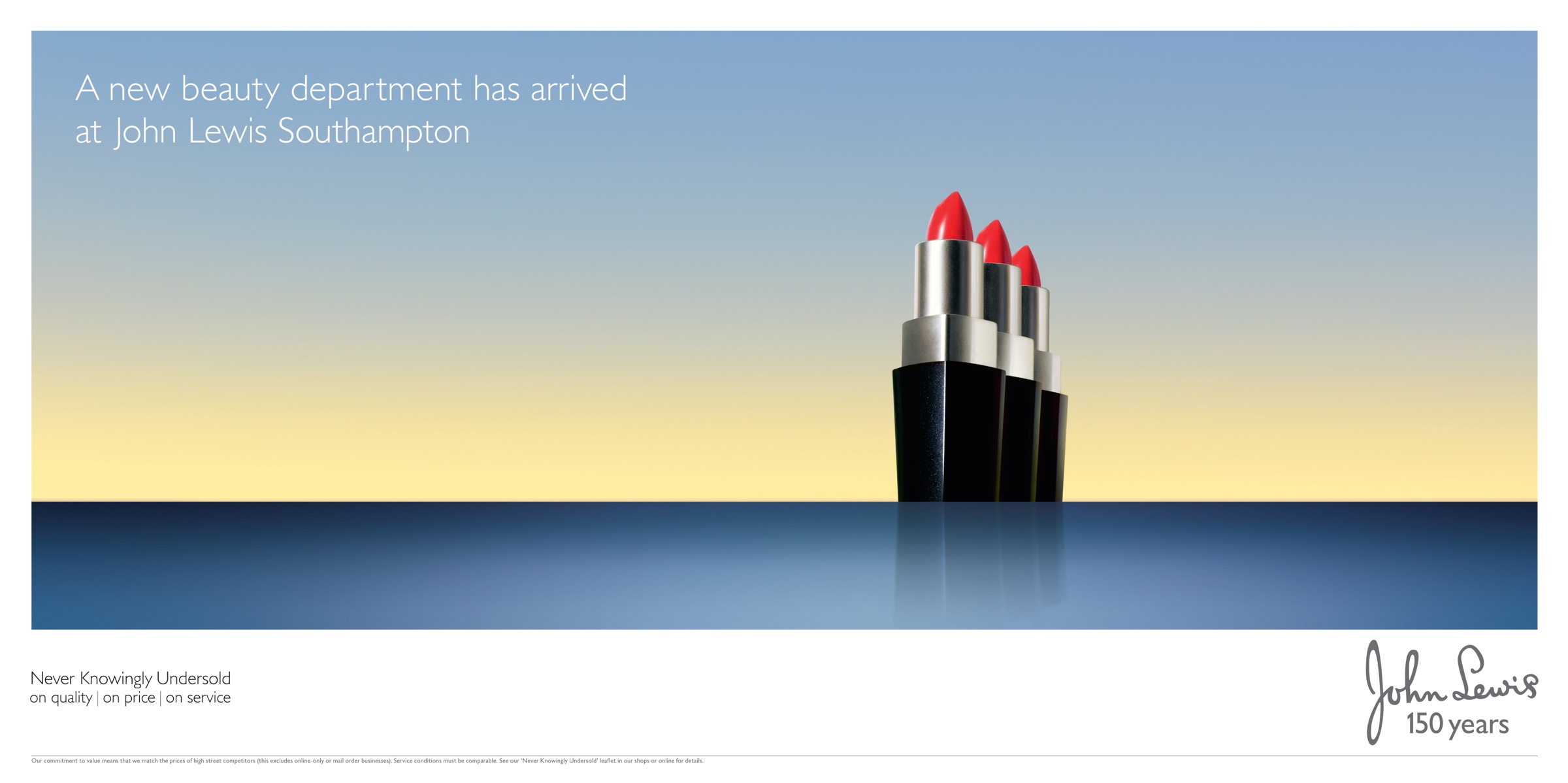 John Lewis Outdoor Advert By DDB Beauty Ads of the World™