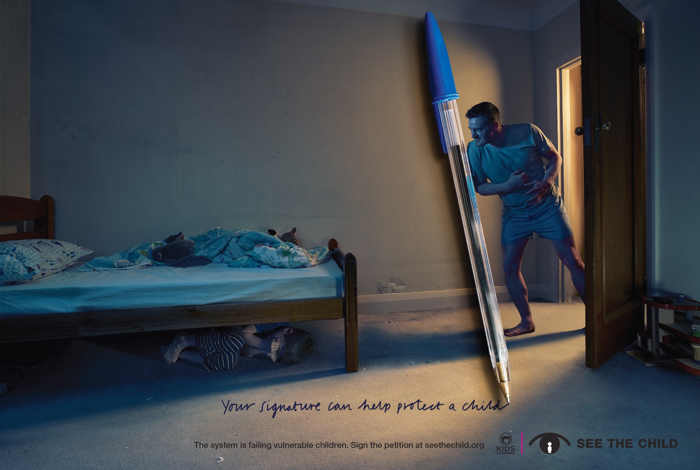 Kids Company Print Advert By BBDO Bed Ads of the World™