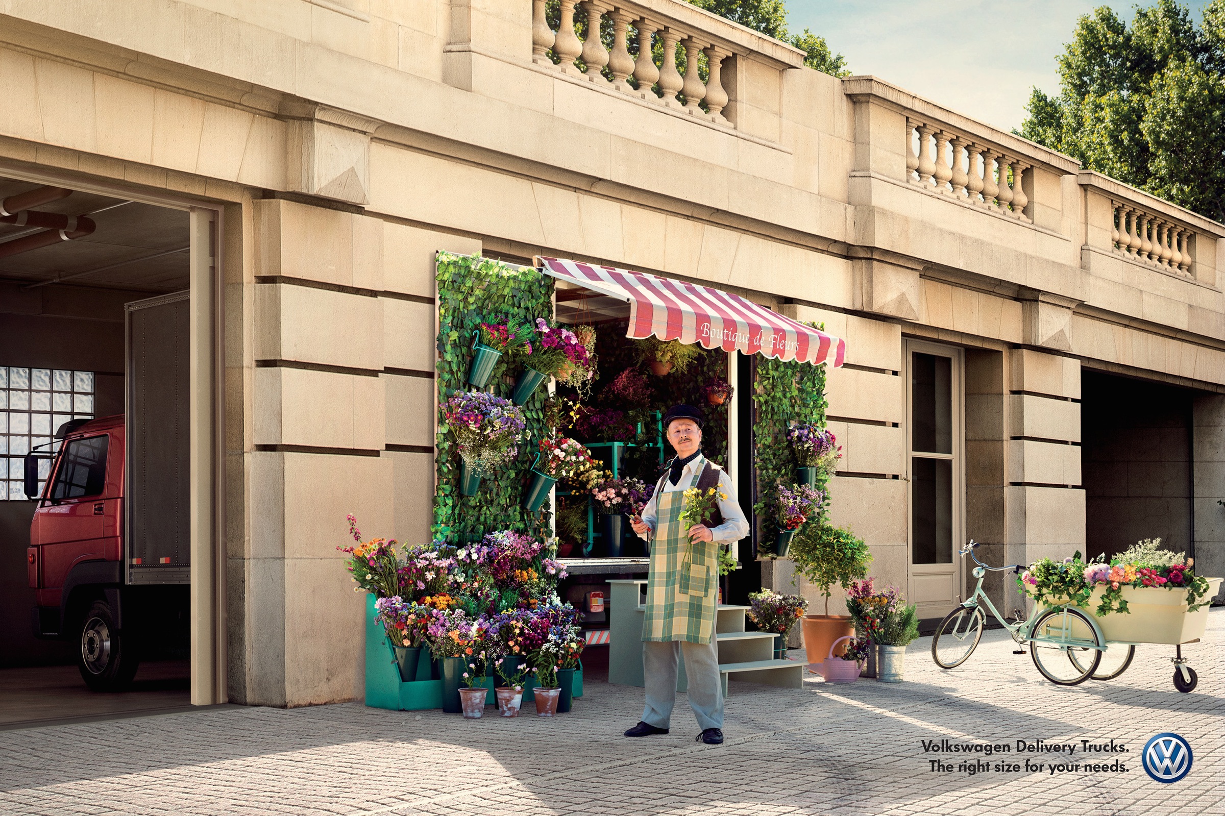 flower shop advertisement