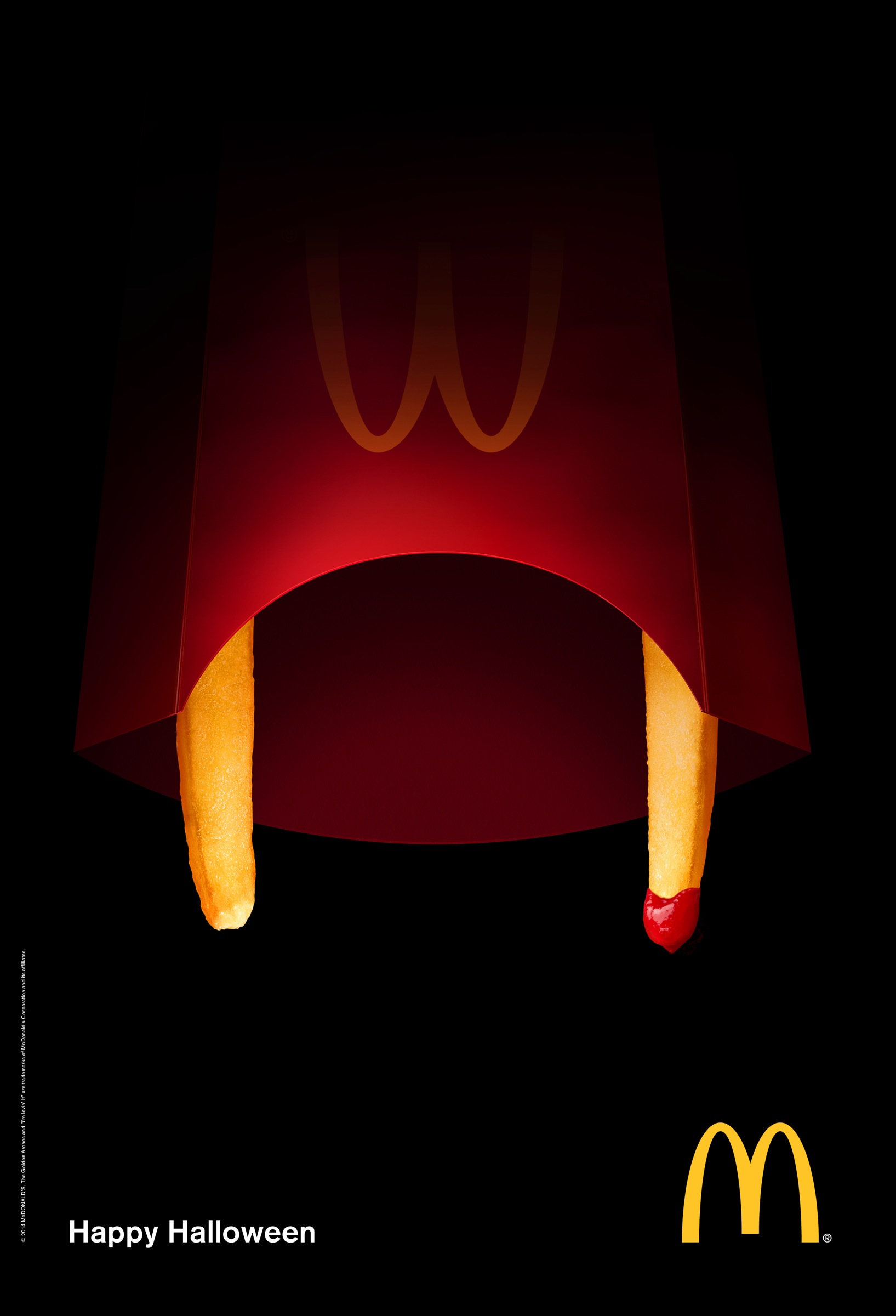 McDonald's Outdoor Advert By DDB Happy Halloween Ads of the World™