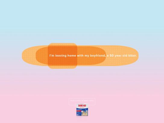 band aid print advert by jwt cheater ads of the world