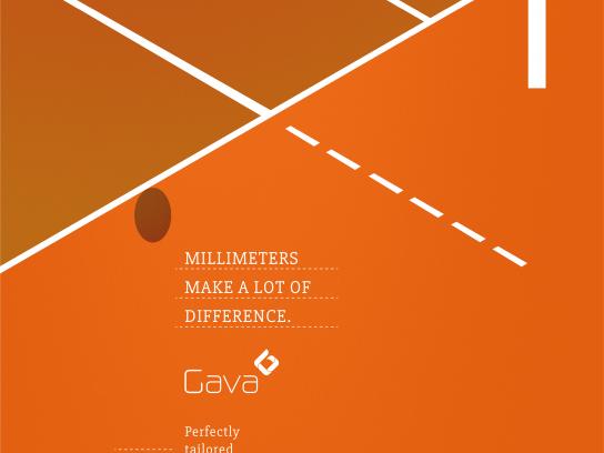 Gava Print Ad - Millimeters make a lot of difference, 2