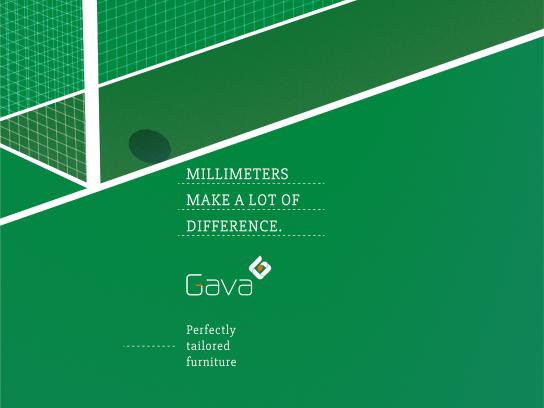 Gava Print Ad - Millimeters make a lot of difference, 3