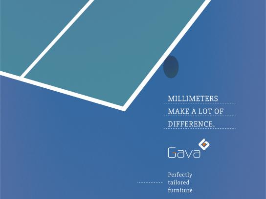 Gava Print Ad - Millimeters make a lot of difference, 1 