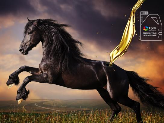 Hyde Oil Print Ad - Refill 