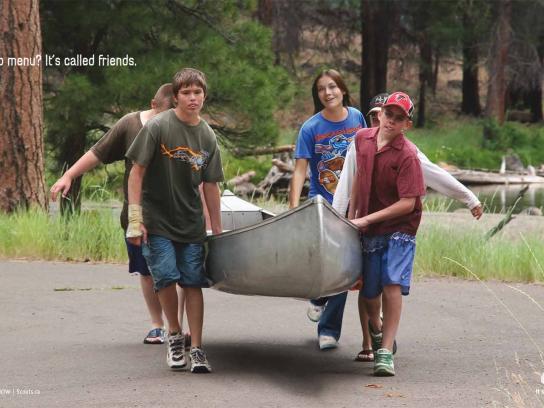 Boy Scouts Print Ad -  Friends