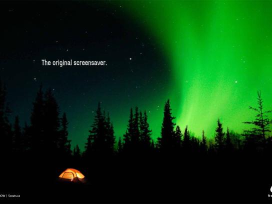 Boy Scouts Print Ad -  Screensaver