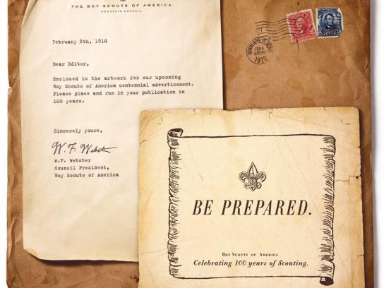 Boy Scouts Print Ad -  Prepared