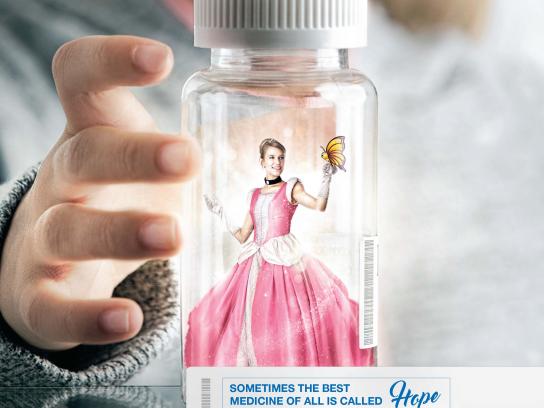 Make-A-Wish Print Ad - Princess 