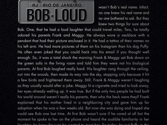 Mercedes Print Ad - Road Story - Bob Loud 