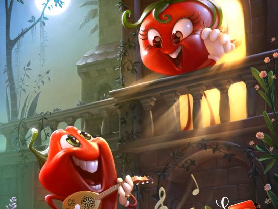 Saudia Print Ad - Fiery Ketchup