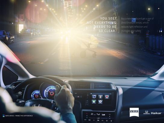 Honda Print Ad - You See?