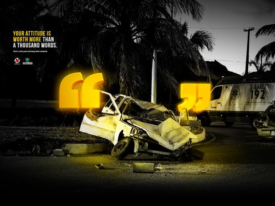 Detran-RN Print Ad - Words, 1 