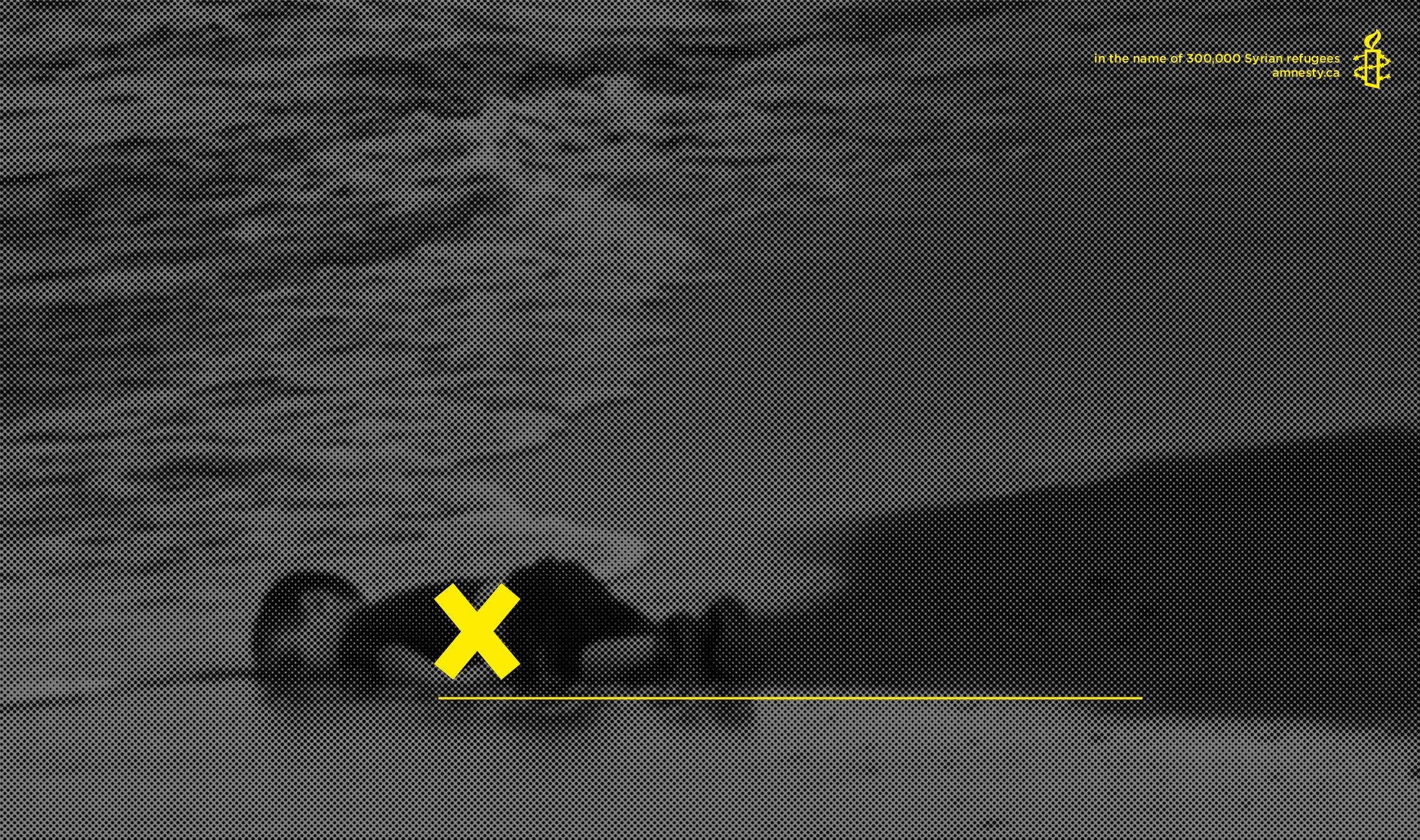 Amnesty International Print Advert By Cossette: Refugees ... Amnesty Internationa