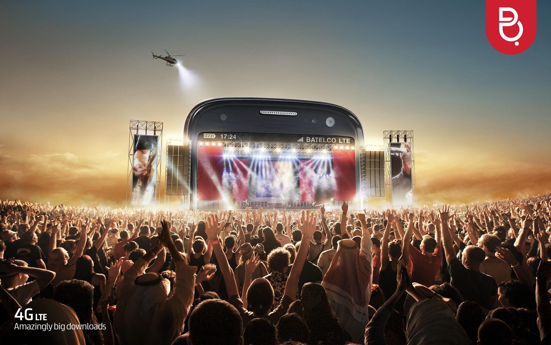 Batelco Print Advert By Unisono Concert Ads of the World™