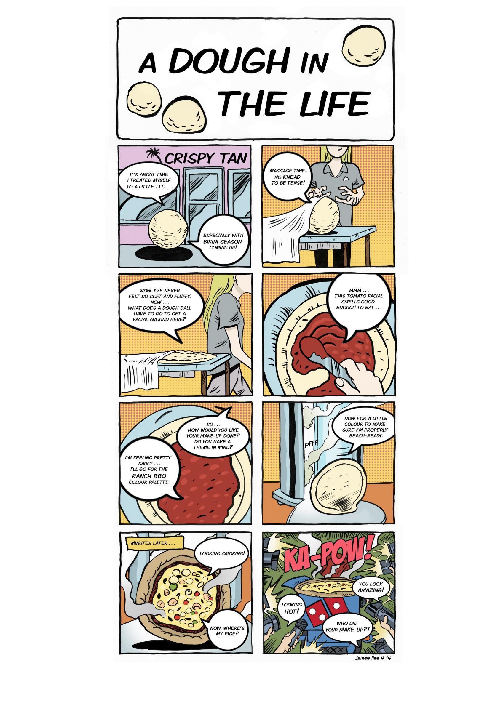 Domino's Pizza Digital Advert By Arena A dough in the life Ads of the World™