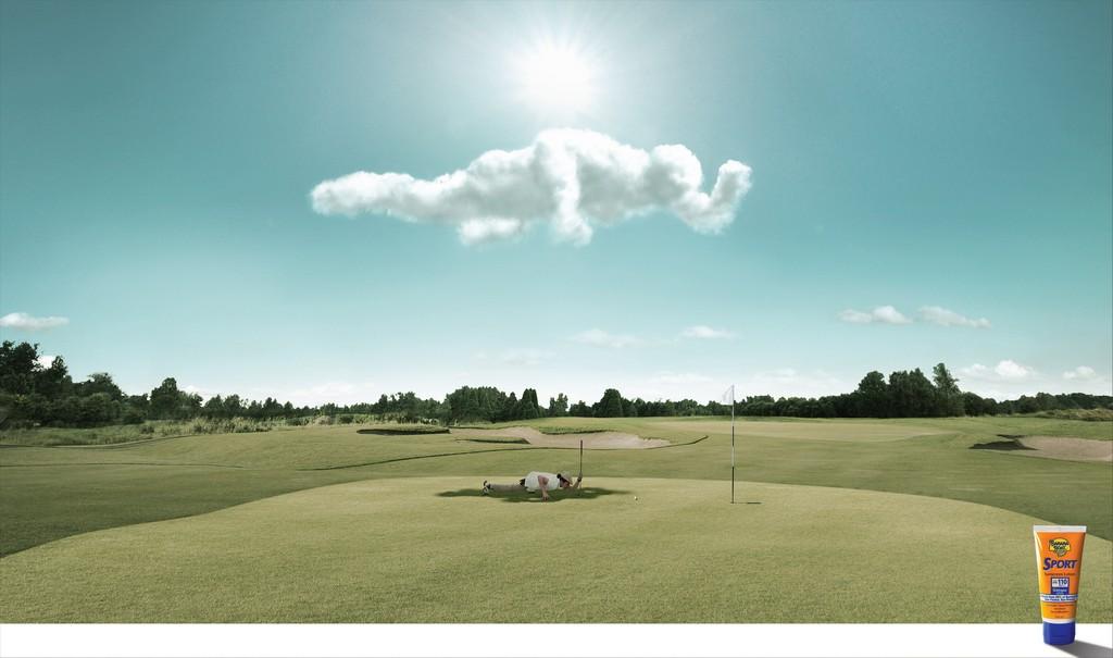 Banana Boat Print Advert By JWT Golf Ads of the World™