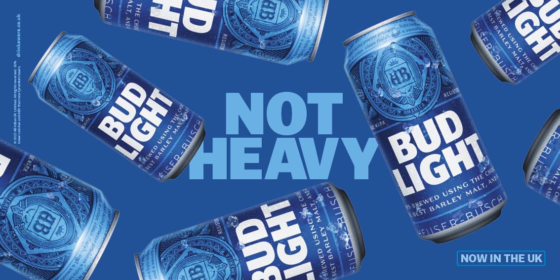 Bud Light Outdoor Advert By Wieden + Kennedy: Not heavy ...