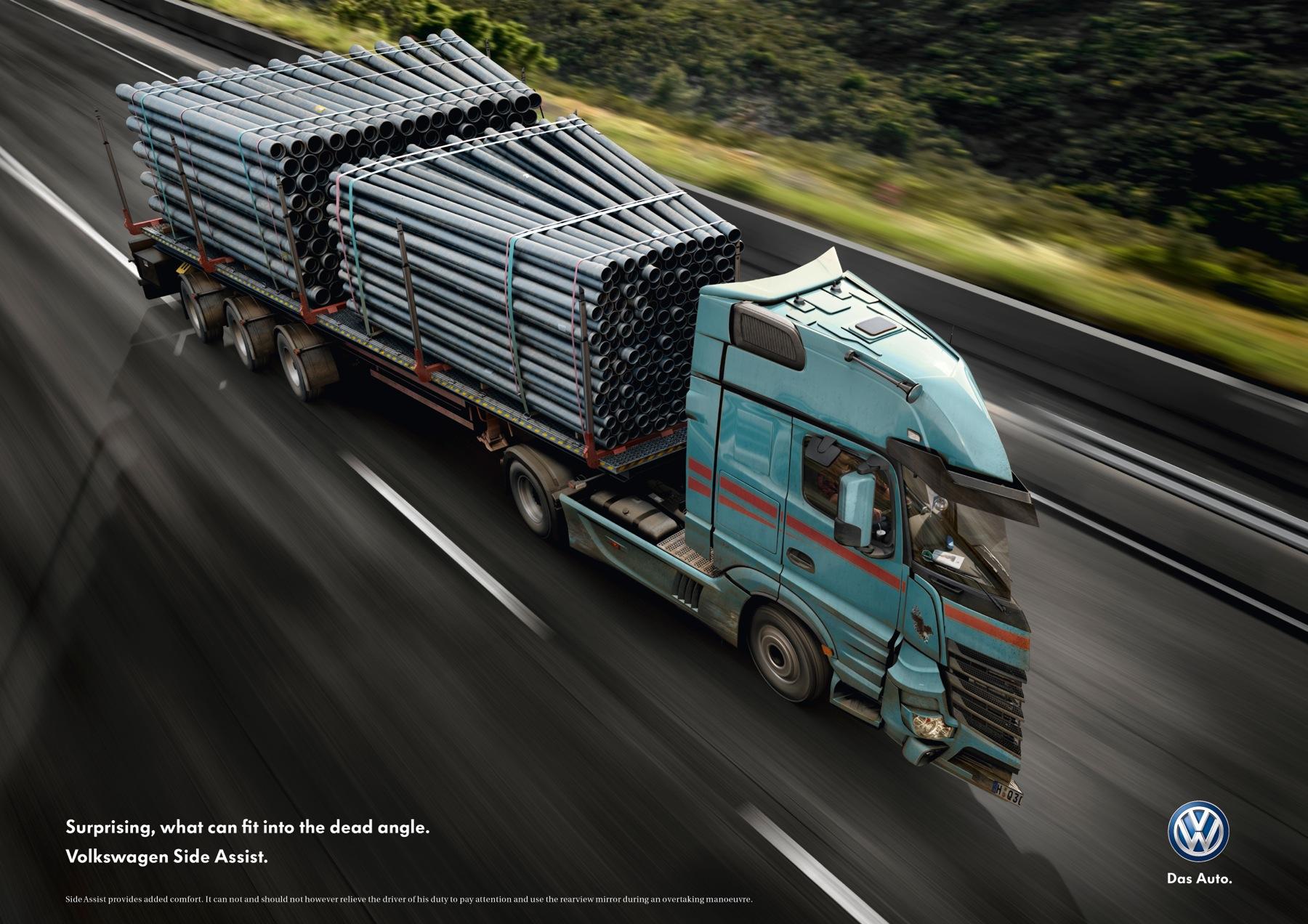 Volkswagen Print Advert By Grabarz & Partner: Dead Angle Truck, 3 | Ads