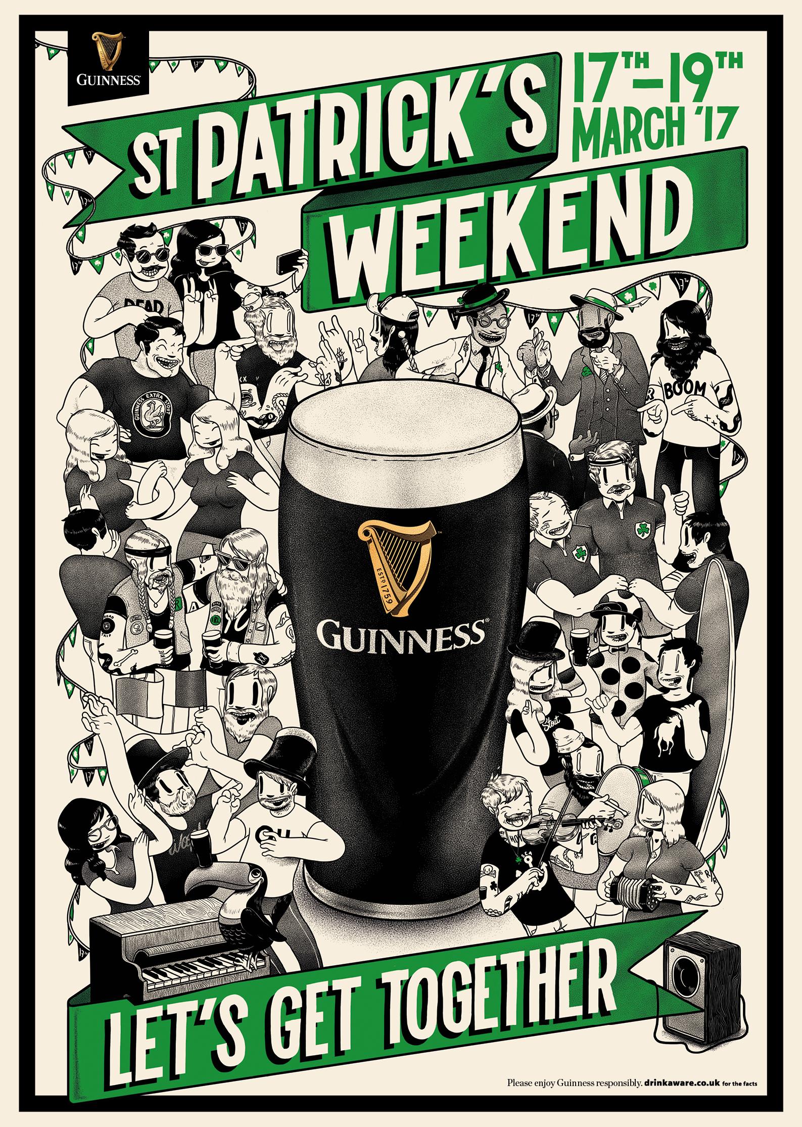 Guinness Design Advert By Iris: Let's Get Together Ads of the World™ Guinness Design Advert By Iris: Let's Get Together Ads of the World™