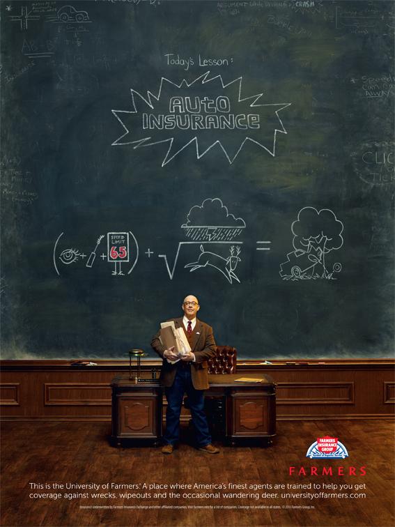 Farmers Insurance Print Advert By RPA Today�s Lesson