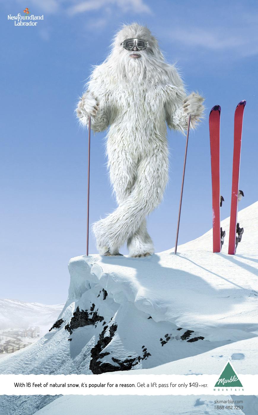 Marble Mountain Print Advert By Target Yeti Ads of the World™