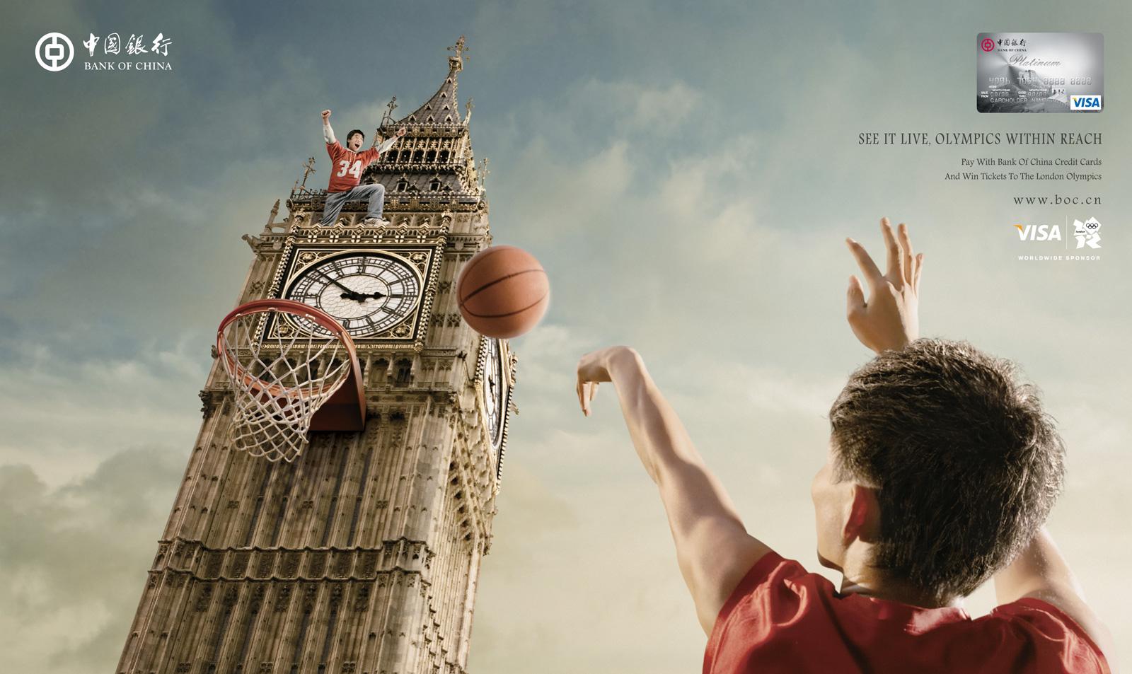 Bank of China Print Advert By McCann: 2012 London Olympics ...