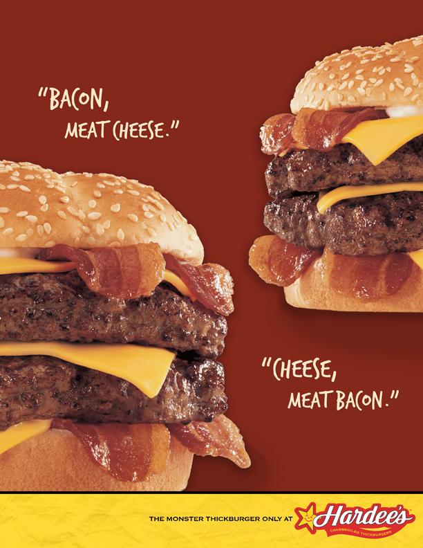 Hardee’s Print Advert