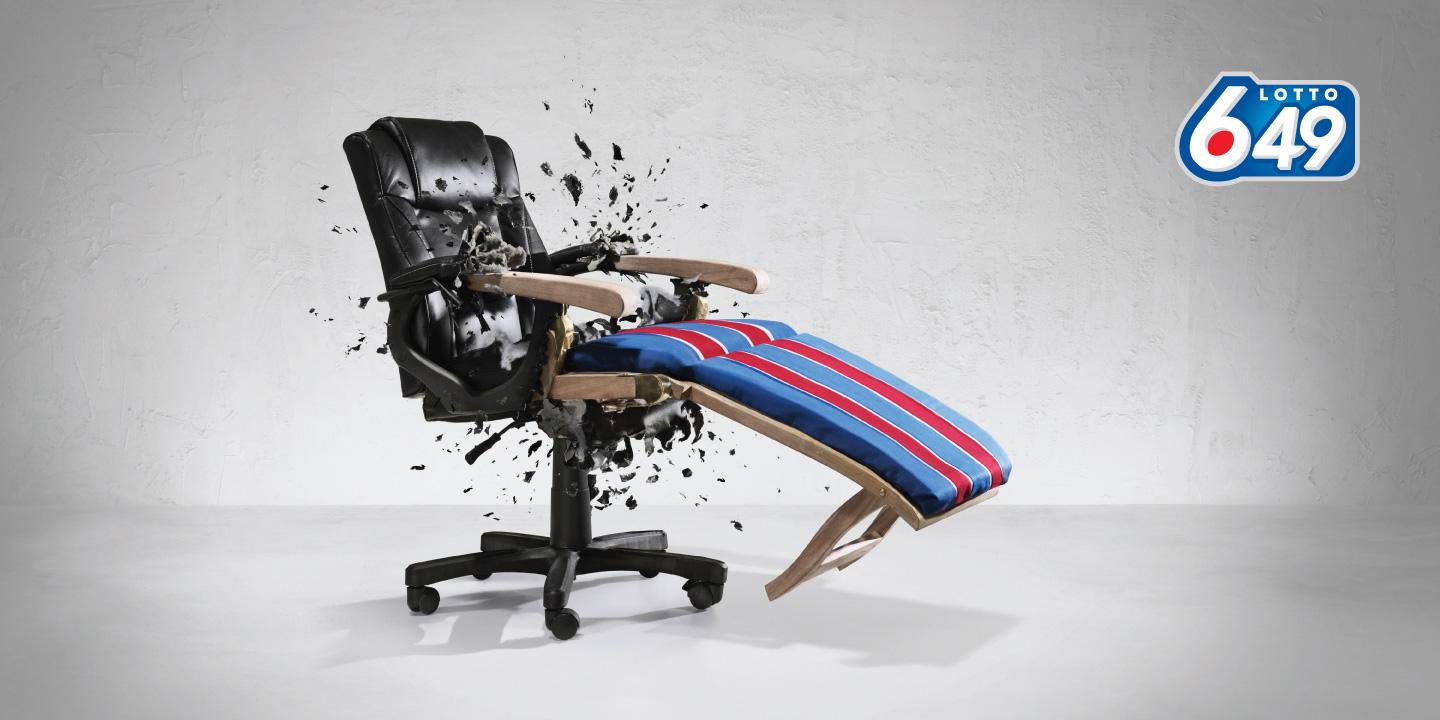 Lotto 649 Print Advert By DDB Chair Ads of the World™