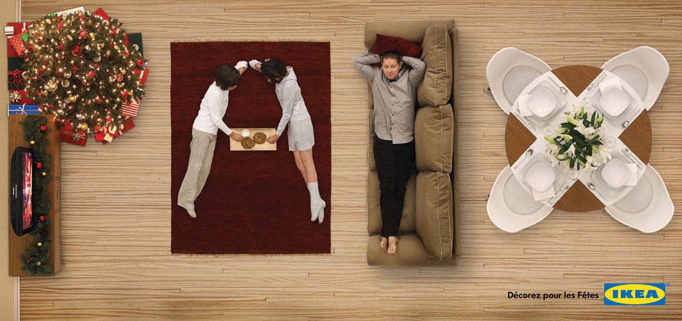 IKEA Print Advert By Zig Decorate for the holidays, 1 Ads of the World™