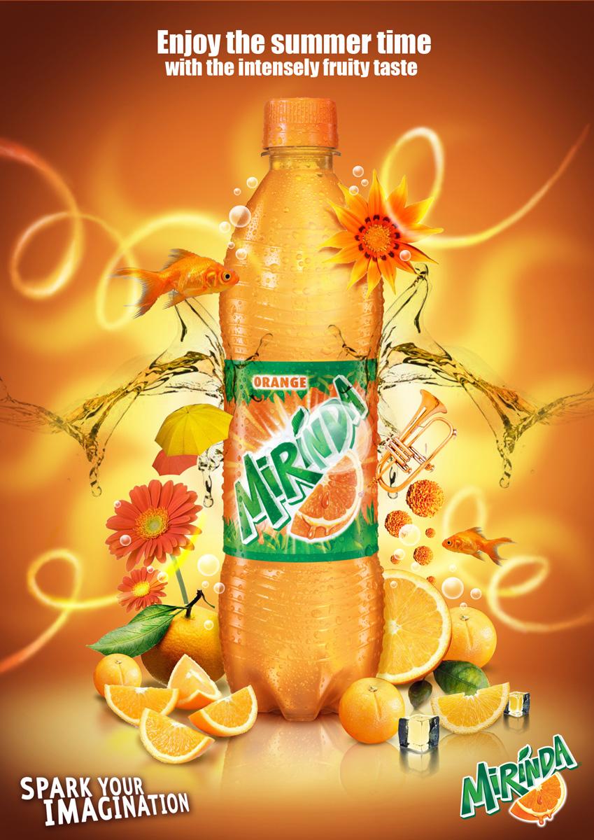 Mirinda Print Advert By BBDO: Orange | Ads of the World™ Mirinda Print Advert