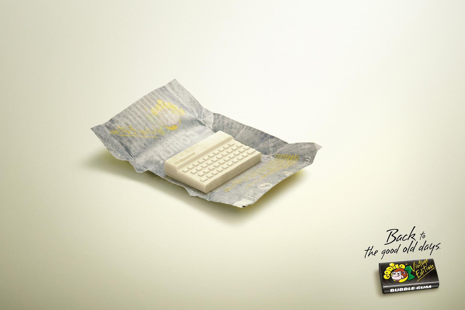 Gorila Print Advert By BAR ZX Spectrum Ads Of The World 