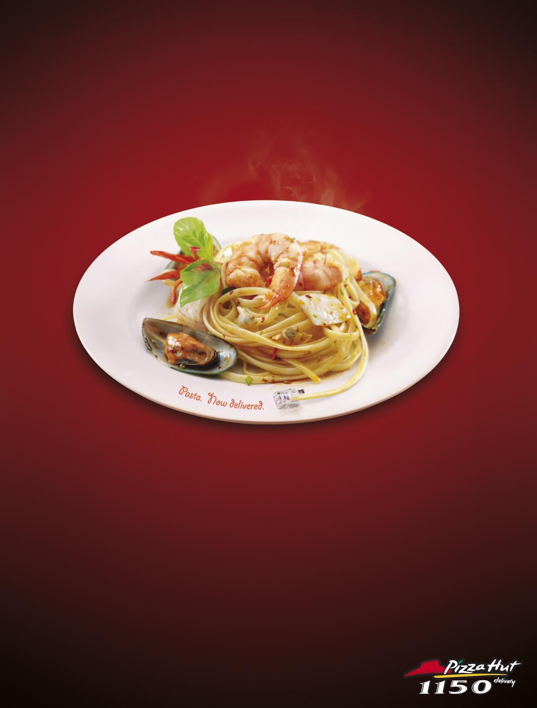 pizza hut print advert by fcb cable ads of the world