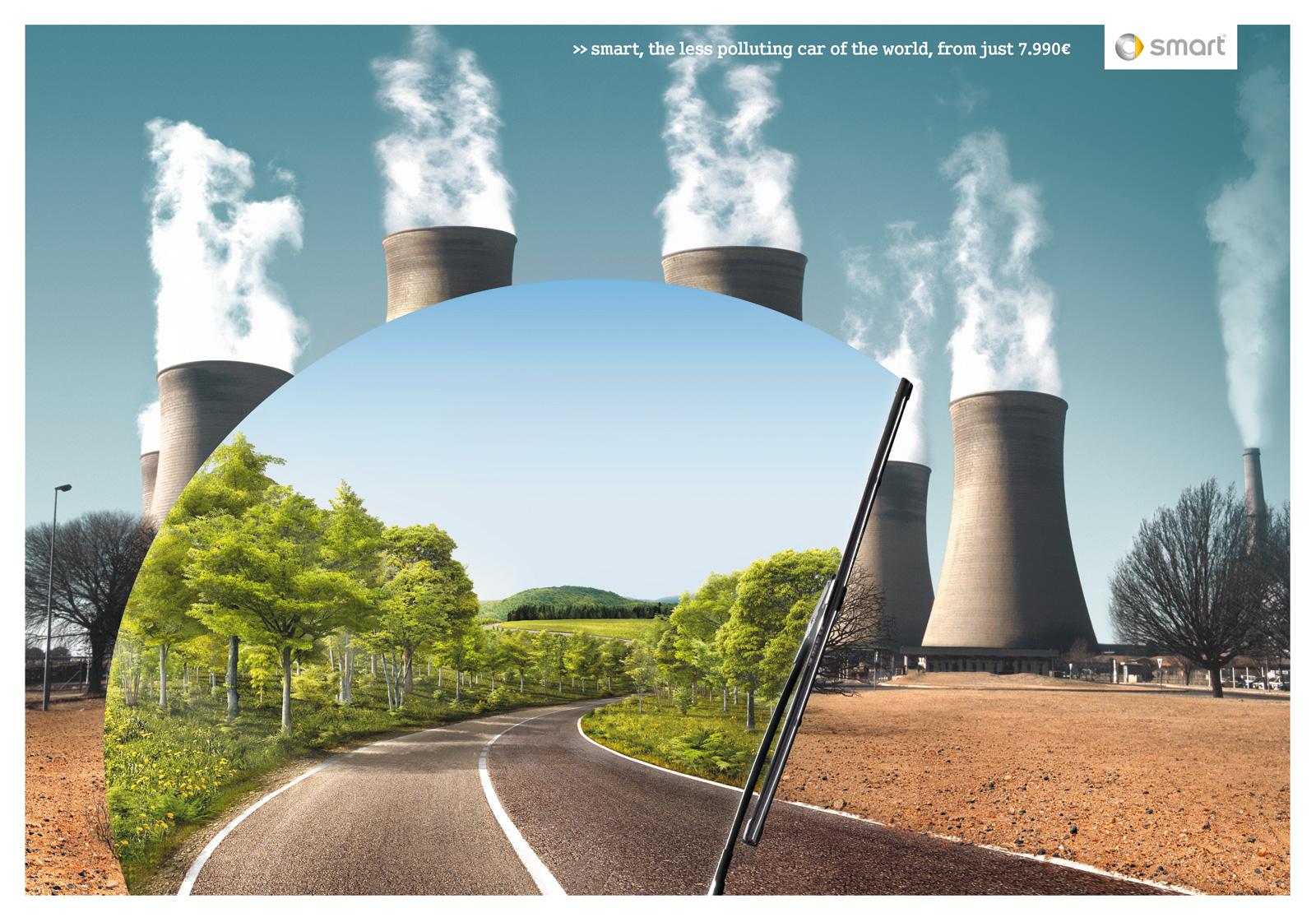 Smart Print Advert By BBDO: Pollution, 1 | Ads of the World™