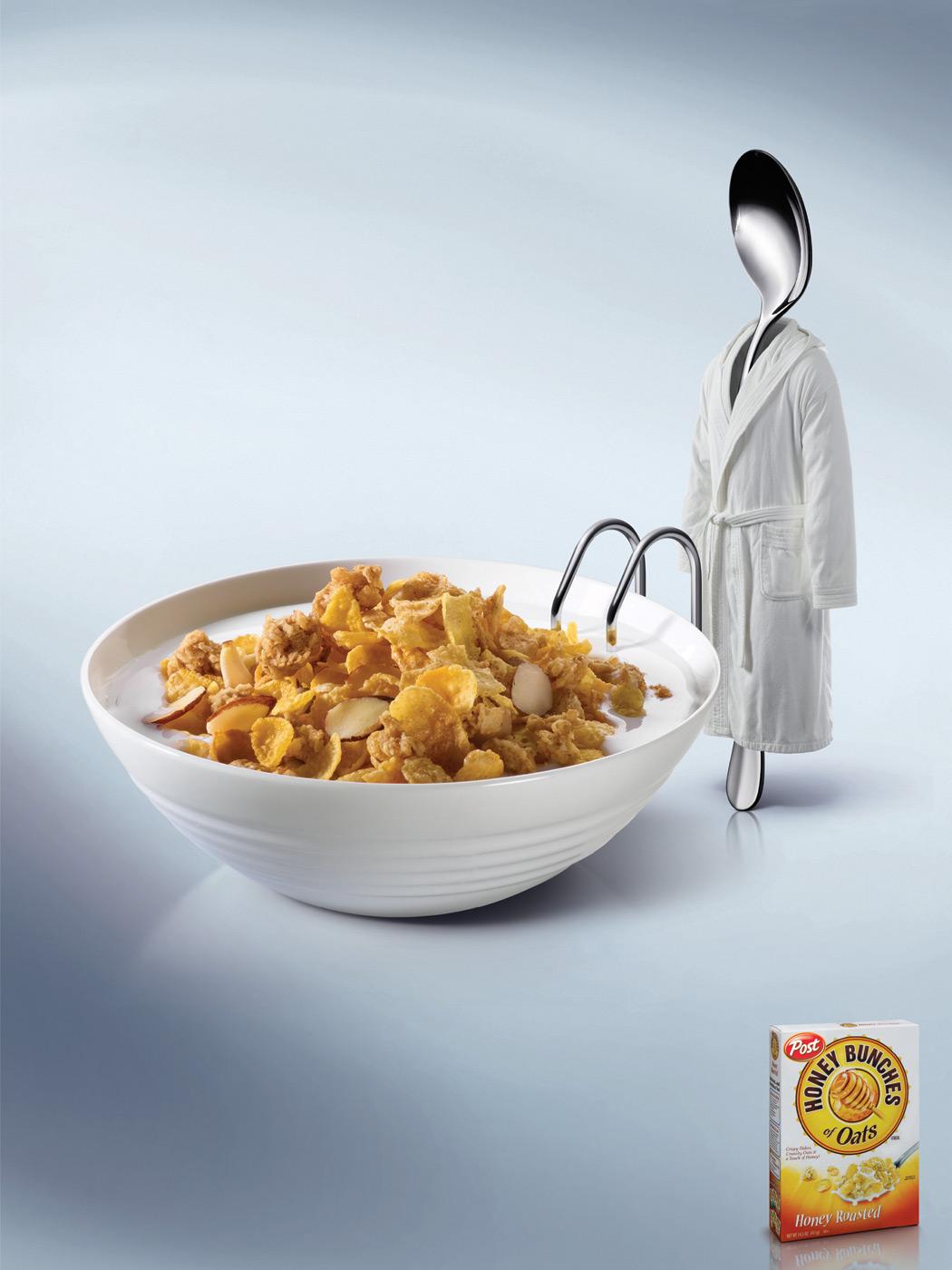 Post Honey Bunches Print Advert By Regevkavitzky Spoon, 3 Ads of