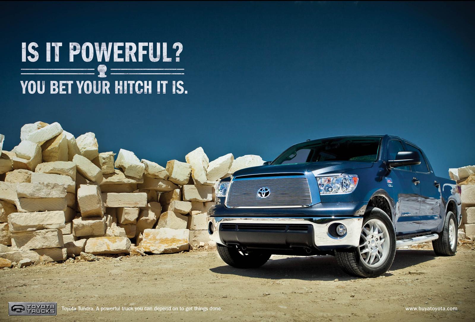 Tundra Towing Capacity >> Toyota Print Advert By Intermark: Hitch | Ads of the World™ Tundra Towing Capacity >> Toyota Print Advert By Intermark: Hitch | Ads of the World™