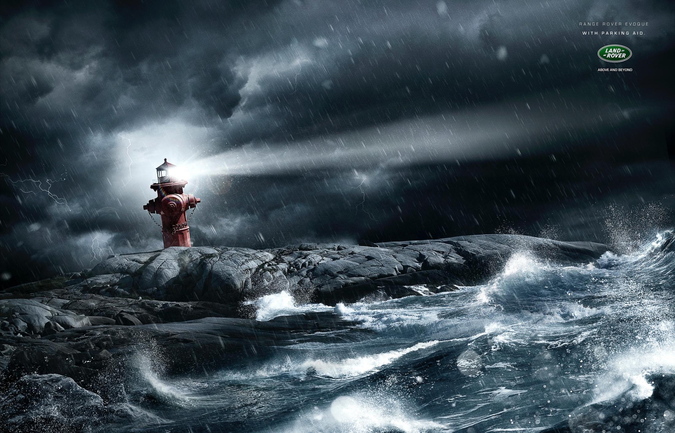 Land Rover Print Advert By Y&R: Lighthouse, 1 | Ads of the ...